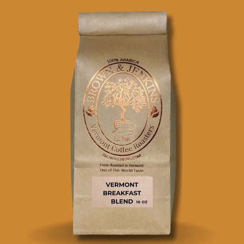 Vermont Breakfast Blend Coffee - 10 oz Bag