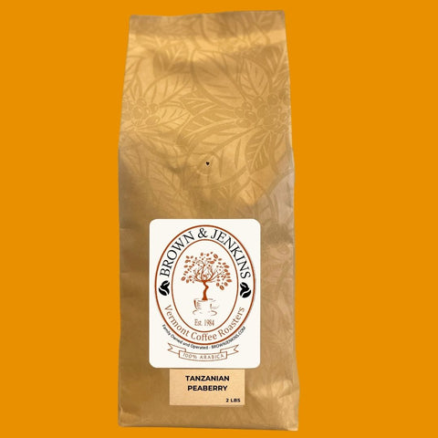 Tanzanian Peaberry Coffee - 2 LB Bag