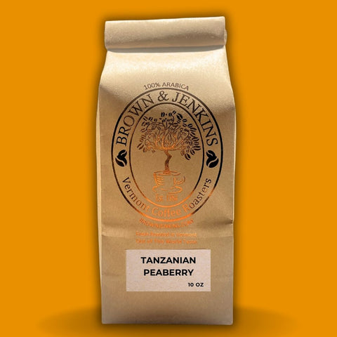 Tanzanian Peaberry Coffee - 10 oz Bag