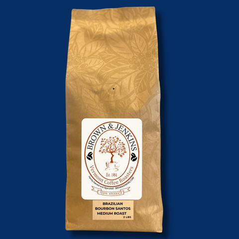 Brazilian Bourbon Santos Coffee - 2 LB Bag