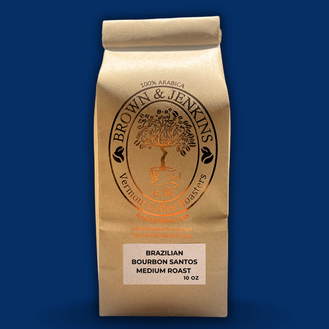 Brazilian Bourbon Santos Coffee - 10 ounce bag