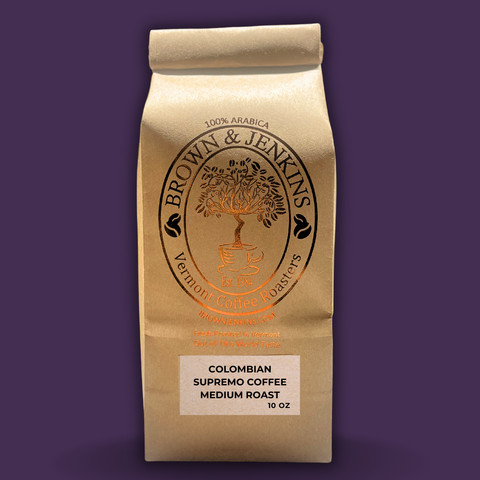 Colombian Supremo Coffee - 10 ounce bag