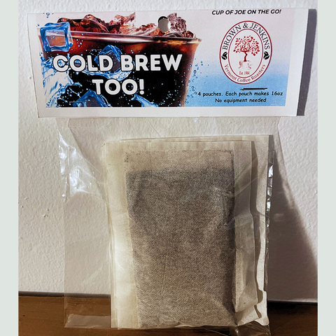 Cold Brew Too! Iced Coffee Packs