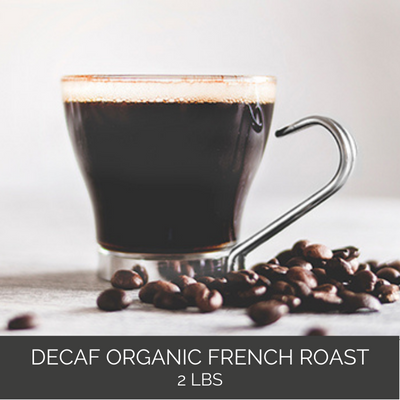 S.W.P. Decaf Organic French Roast Coffee - 2 LB Bag