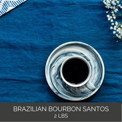 Brazilian Bourbon Santos Coffee - 2 LB Bag